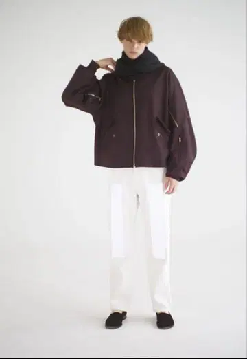 URU TOKYO 울 플라이트 자켓