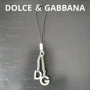 D&G 로고 참 스트랩