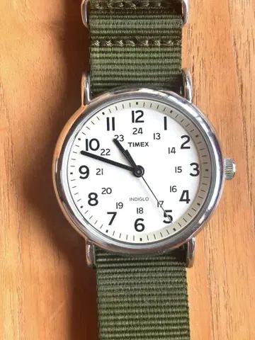 TIMEX 타이맥스 INDIGLO WR 30M 손목시계