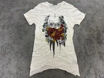 KMRii 별주 SKULL FLOWER TEE 티셔츠 사이즈 2