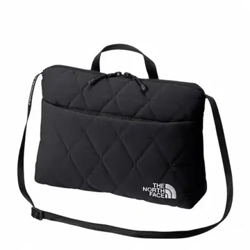 THE NORTHFACE 퀼팅 숄더백 블랙