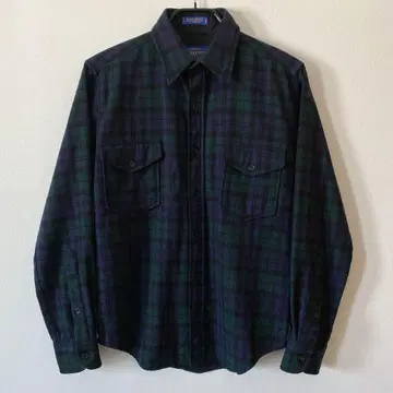 새상품급 PENDLETON GUIDE SHIRT 블랙워치 울 M