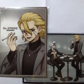 Dr.STONE AMOCAFE 스탠리 A4 비주얼 패널 2세트