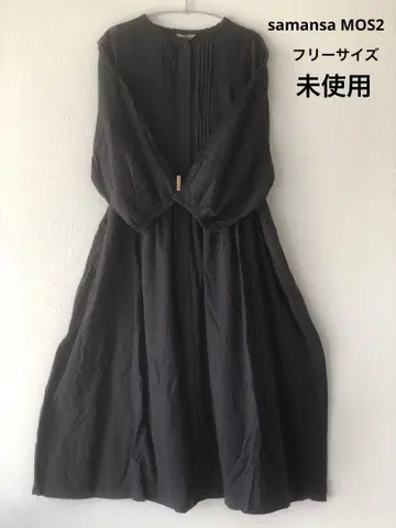 samansa MOS2 롱 원피스 프리 사이즈 미사용