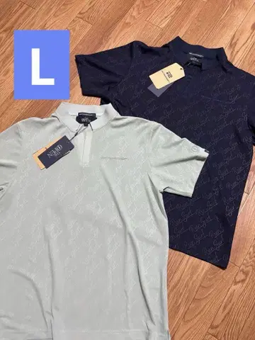 로사센 피케 셔츠 2색 세트 L 사이즈