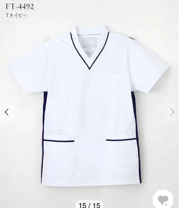 나나가이레벤 남녀 공용 스크럽 FT4492 L 사이즈