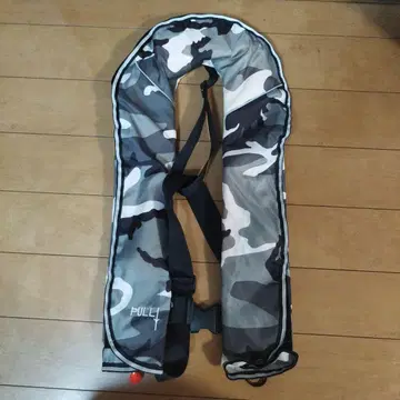 EYSON 카모 패턴 구명 조끼 끈 포함