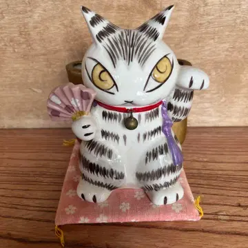 레어템 와치필드 고양이 다얀 벚꽃 복권꽂이 저금통