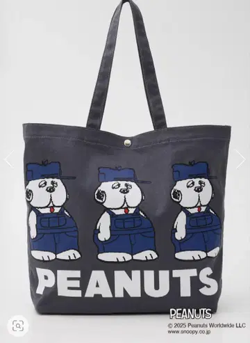 로데오 크라운 peanuts 콜라보 오라 토트백 SNOOPY 서브백