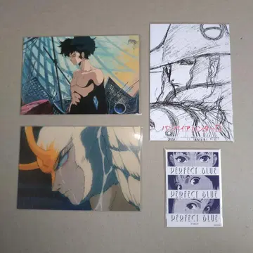 영화 PERFECT BLUE ATMOS 콜라보 기념 스티커 외 엽서