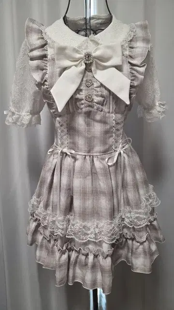 완판템 노에미 하트 비쥬 레이스업 셋업 핑크