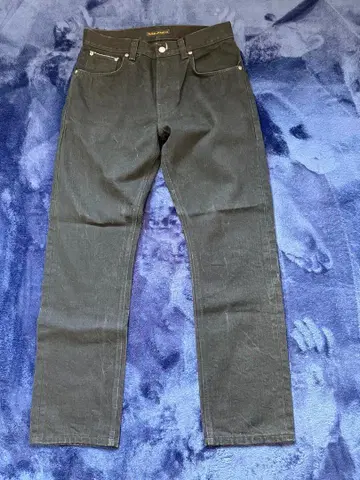 Nudie Jeans 누디진 블랙 데님 스트레이트