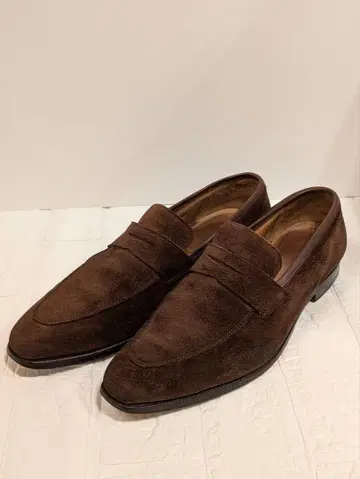 Crockett & Jones 스웨이드 로퍼 BEAMS F