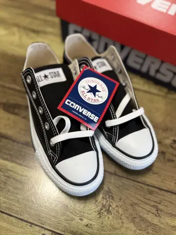 CONVERSE ALL STAR 블랙 스니커즈 22.5cm