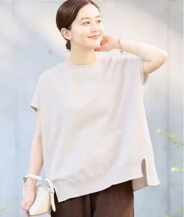 IENA 코튼 스트레치 NEO 크루 풀오버
