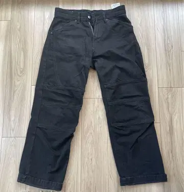 블랙 데님 와이드 31인치