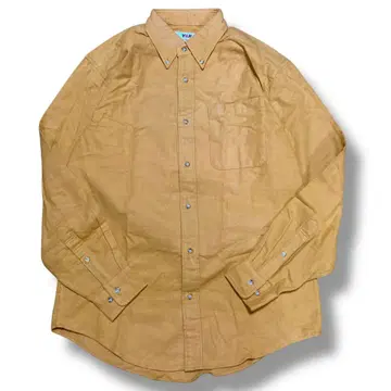 VAN JACKET 플리스 원단 버튼 다운 긴팔 셔츠