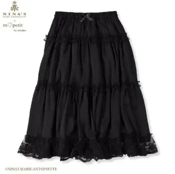 아오키 미사코 x NINA'S 페치 스커트 블랙