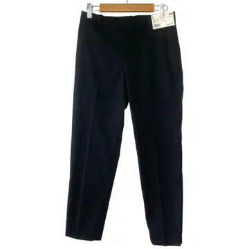 택 포함 새상품 UNIQLO 블랙 스트레치 앵클 팬츠 58cm