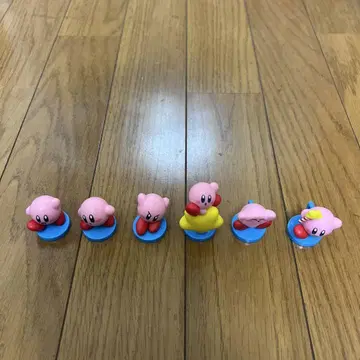 커비 피규어 6개 세트