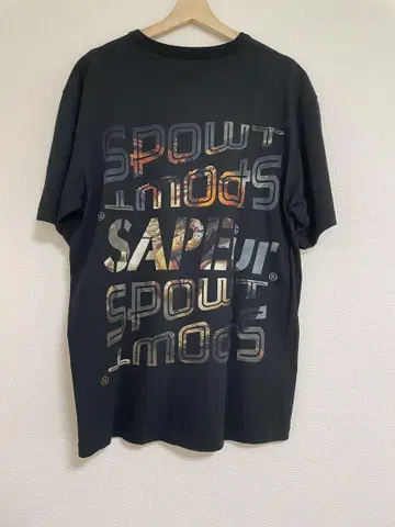 SAPEur x SPOWT 사풀 스포트 콜라보 나폴레옹 반팔 T셔츠