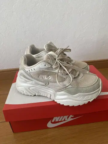 fila 스니커즈 베이지 23cm