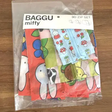 BAGGU 3D Zip 파우치 미피