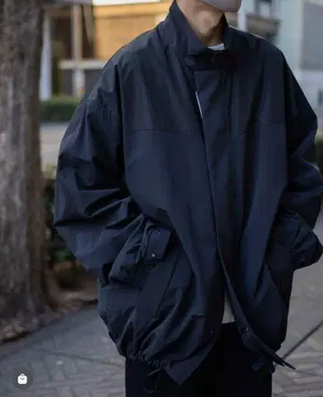 stein ST.340 OVERSIZED NYLON RAIN JACKET