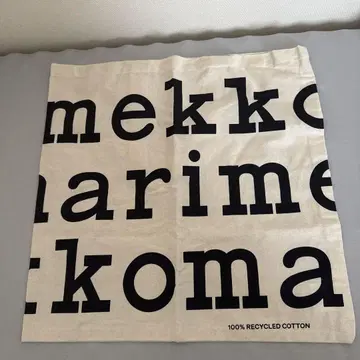 마리메꼬 marimekko 리사이클 코튼 토트백 *새상품*