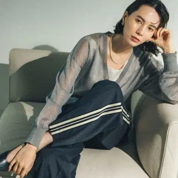 그레디 브릴리언트 라인 테이프 와이드 팬츠