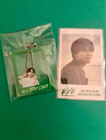 [익명] 초특급 타쿠야 EVE 아크릴 프레임 키링 미니 사진