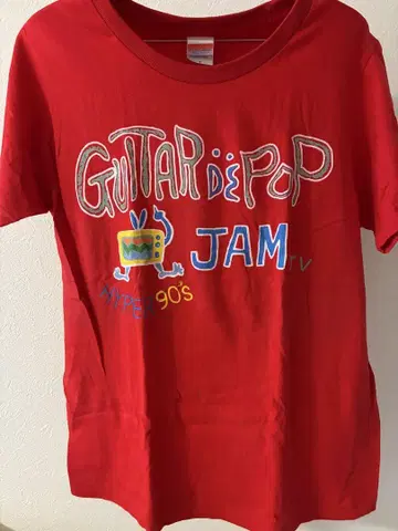 TAKUYA GUITAR de POP JAM TV T셔츠 S사이즈