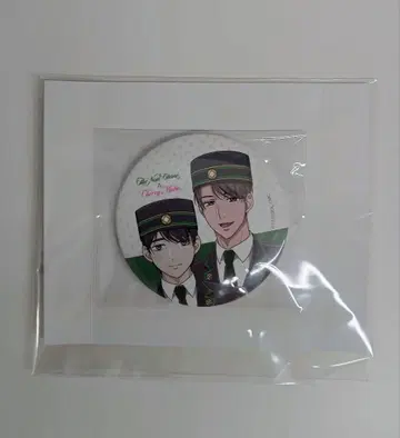 체리마호 호텔 콜라보 캔뱃지 아다치 키요시 & 쿠로사와 유이치