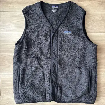 patagonia 로스 가토스 플리스 베스트 L 사이즈 블랙