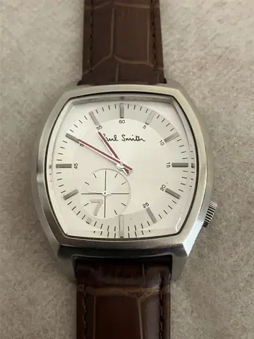 작동 Paul Smith 폴스미스 스몰 세컨드 남성용 쿼츠 손목시계