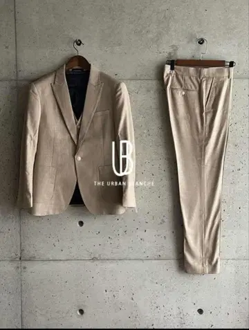 THEURBANBLANCHE 자켓 베스트 턱시도 베이지