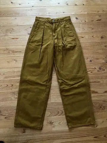 UNIQLO U 워크 팬츠 머스타드