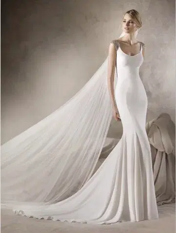 La Sposa 소프트 머메이드 웨딩 드레스