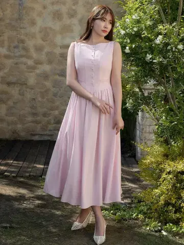 Deauville Gathered Long Dress