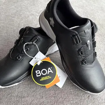 미사용품 데상트 BOA 골프화 완전 방수 26cm