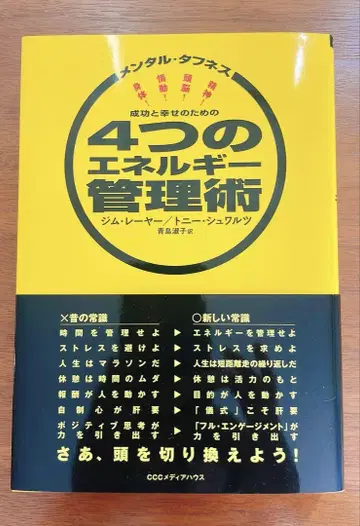 성공과 행복을 위한 4가지 에너지 관리술 멘탈 터프니스