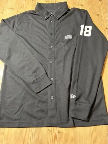 NEW ERA 블랙 셔츠