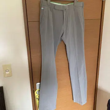 피셔 그레이 슬림핏 팬츠