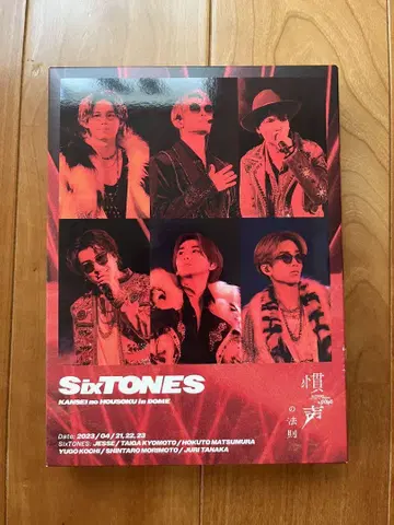 SixTONES 칸세이노 호소쿠 초회반 BluRay