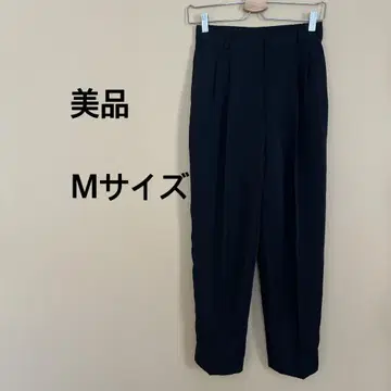[ 새상품급 ] 여성용/팬츠/블랙/블랙/무지/심플