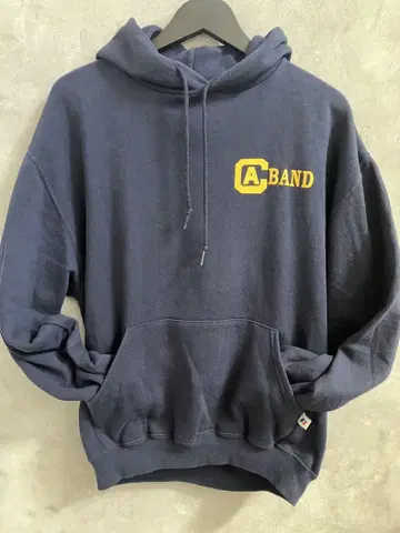 러셀 애슬레틱 A-BAND 후드티 M 네이비