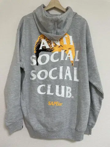 SAPEur x ANTI SOCIAL SOCIAL CLUB 콜라보 후드티