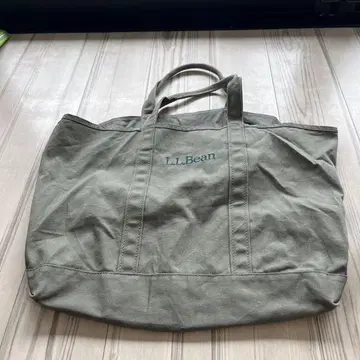 L.L.Bean 올리브 그린 토트백