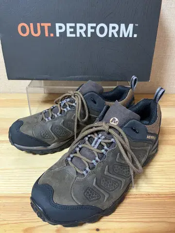 d915/새상품 MERRELL 등산화/트래킹 슈즈 브라운 27cm