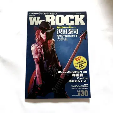 WeROCK Vol.30 사와다 타이치 taiji 매거진 x japan